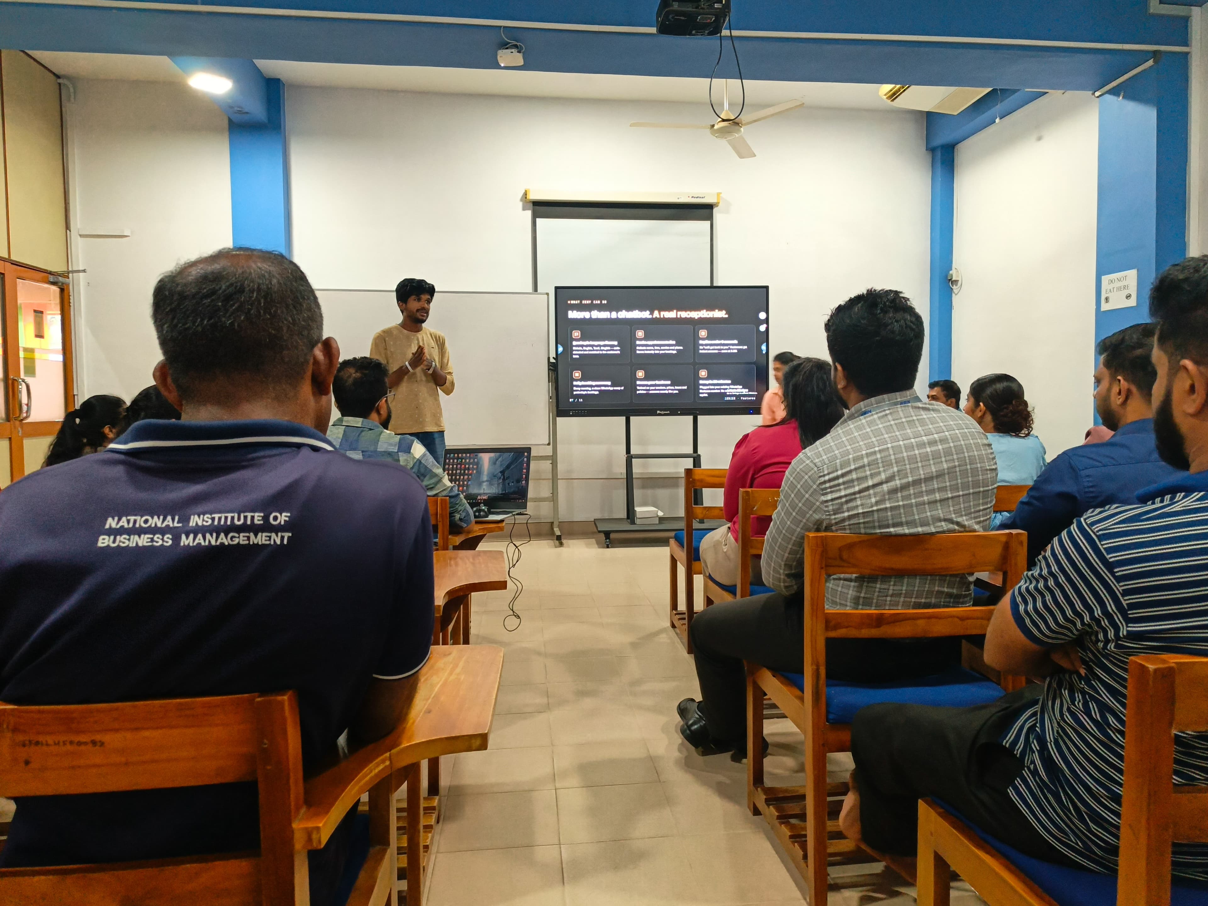 The full session — non-academic staff engaged